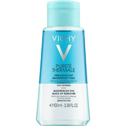 Vichy Purete Thermale Waterproof Micellar Water Ντεμακιγιάζ για Ευαίσθητη Επιδερμίδα 100ml