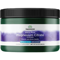 Swanson Magnesium Citrate Powder 244gr