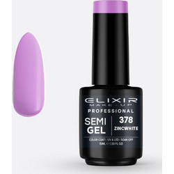 Elixir Semigel 378 Ημιμόνιμο Βερνίκι Νυχιών 15ml