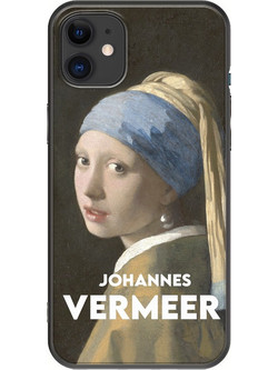 Θήκη Johannes Vermeer iPhone 11 Black TPU (Μαύρη Σιλικόνη)