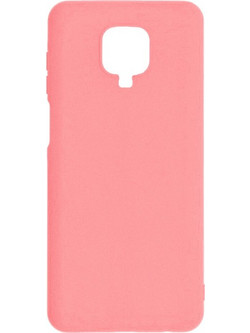 100.0733 Xiaomi Redmi Note 9PRO/9S/9PROMAX Silky and Soft Touch Finish Back Cover Case PINK OEM