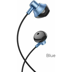 Hoco M75 Handsfree Earbud 3.5mm Blue