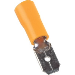 ISOLATED CABLE TERMINAL MDD MALE 5.5- 250 YELLOW - 59010