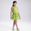 Mayoral Παιδικό Φόρεμα Floral Lime 21-03924-035