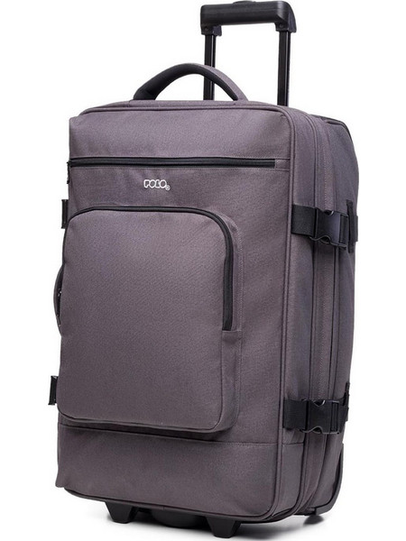 Polo Trolley Osaca 9-09-054-09 Βαλίτσα Μεγάλη 70x35x27cm με 2 Ρόδες Γκρι