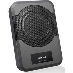Alpine PWE-S8 Αυτοενισχυόμενο Subwoofer Αυτοκινήτου 8" 120W RMS με Κούτα
