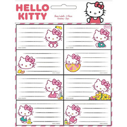 Gim Ετικέτες Αυτοκόλλητες Hello Kitty 16τμχ (776-77146)