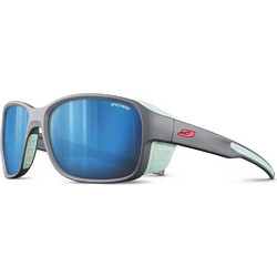 Julbo MonteRosa J5421121 Αθλητικά Γυαλιά Ηλίου Τετράγωνα Μεταλλικά Μπλε με Μπλε Degradee Polarized Φακό