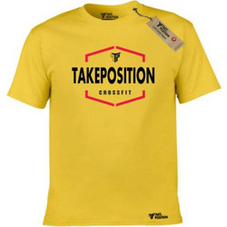 Takeposition Παιδικό T-Shirt Κοντομάνικο Κίτρινο 806-5593