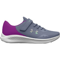 Under Armour Pursuit 3 AC Παιδικά Αθλητικά Παπούτσια για Τρέξιμο Ανθρακί 3025012-501