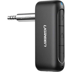 Ugreen Bluetooth 5.0 audio receiver AUX mini jack for car Μαύρο (70303)
