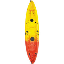 Seastar Captain II Πλαστικό Kayak 2 Ατόμων Κόκκινο Κίτρινο 28144