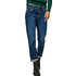 Pepe Jeans Ψηλόμεσο Γυναικείο Τζιν Παντελόνι Carrot Εφαρμογή Navy Μπλε PL204176VR6R-000