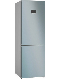 Bosch KGN367LDF Ψυγειοκαταψύκτης 321lt Full No Frost Υ186xΠ60xΒ66.5cm Inox