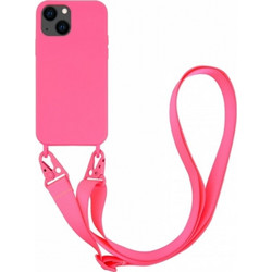 Vivanco Necklace Back Cover Pink (iPhone 13 mini)