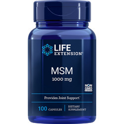 Life Extension MSM 1000mg 100 Κάψουλες