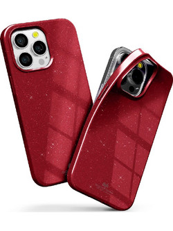 Mercury Goospery Pearl Jelly Back Cover Red (iPhone 13 Pro)