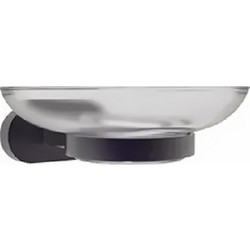 Σαπουνοθήκη Επιτοίχια Γυάλινη Black Creavit Planet (PL 18802 N)