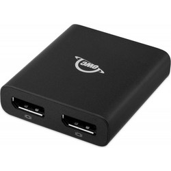 OWC Thunderbolt 3 / 4 (USB-C) to Dual DisplayPort Adapter up to 8K