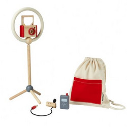 Vlogger, Plantoys, ξύλινο, οικολογικό, εκπαιδευτικό, παιχνίδι 12029