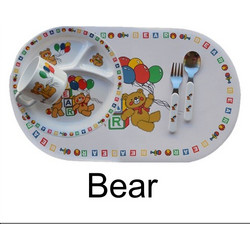 Bebe Stars Βρεφικό Σετ Φαγητού Bear 5τμχ