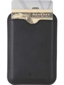 Case-mate Δερμάτινο MagSafe Card Holder, universal - ΜΑΥΡΟ - CM046312