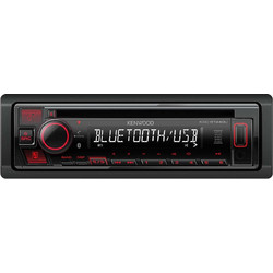 Kenwood KDC-BT440U Ηχοσύστημα Αυτοκινήτου Radio CD 1DIN με USB & Bluetooth
