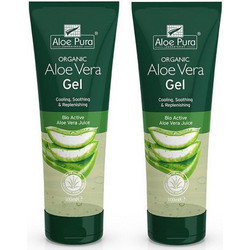 Optima Aloe Vera 99.9% Ενυδατικό Gel Σώματος 2x100ml