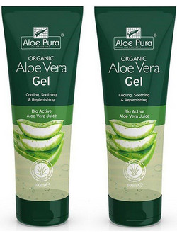 Optima Aloe Vera 99.9% Ενυδατικό Gel Σώματος 2x100ml