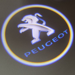 UNIVERSAL LED Λογότυπα πόρτας (προτζεκτόρες - 2 τεμάχια) PEUGEOT