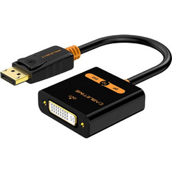 CABLETIME αντάπτορας DisplayPort σε DVI AV586, 1080p, 0.2m, μαύρο 5210131039007