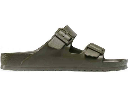 Birkenstock Arizona Ανδρικές Παντόφλες Καλοκαιρινές Ανατομικές Χακί 1019094