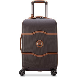 Delsey Chatelet Air 2.0 Βαλίτσα Καμπίνας 55x35x25cm με 4 Ρόδες Καφέ