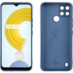 Idol 1991 Velvet TPU Θήκη Realme C21Y / C25Y 6.5" 4 Side Full Camera Protection Blue
