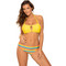 Marko Bikini Set Μπουστάκι Κίτρινο Πολύχρωμο M-701
