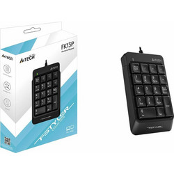 A4Tech Fstyler FK13P Black Αριθμητικό Πληκτρολόγιο