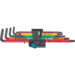 Wera Σετ 9 Κλειδιά Torx σε Σχήμα L 967/9 TX XL Multicolour HF 1Κωδικός: 05024470001