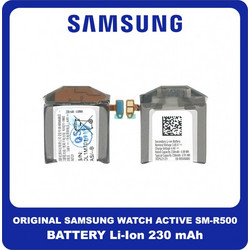 Γνήσια Original Samsung Galaxy Watch Active (SM-R500) Battery Μπαταρία Li-Ion 230 mAh EB-BR500ABU GH43-04922A (Service Pack By Samsung)