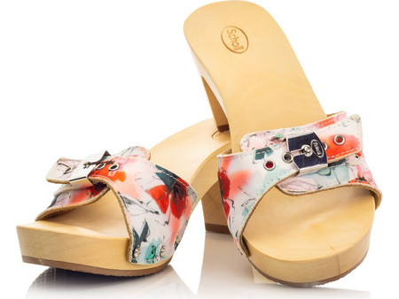 Scholl Shoes - LADY FLOWER - No37 - Multi Red, 1 ζευγάρι (F249371154370)