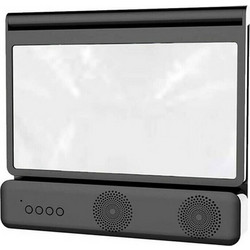 Μεγεθυντής Οθόνης Κινητού Τηλεφώνου 6D F12 Max 12inch με Ενσωματωμένα Ηχεία Bluetooth σε Μαύρο Χρώμα