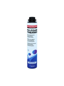 Isomat Pu-foam Thermo Αφρός Πολυουρεθάνης Χαμηλής Διόγκωσης Για Τοποθέτηση Θερμομονωτικών Πλακών, 830ml