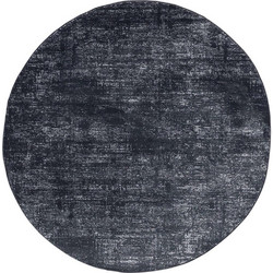 Ezzo Stella Χαλί Στρογγυλό 155cm A379A Charcoal