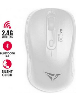 Alcatroz Airmouse Duo 7X Ασύρματο Ποντίκι White
