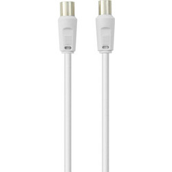 Belkin Καλώδιο Κεραίας Coax Male to Coax Female 2m White F3Y054bf2M-WHT