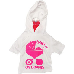 Σήμα Baby On Board Μπλουζάκι Με Βεντούζα