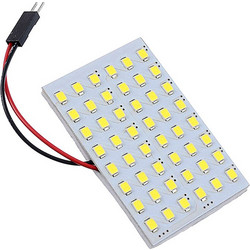 48-SMD Cool White High Power LED Light Panel +1156 BA15S Adapter