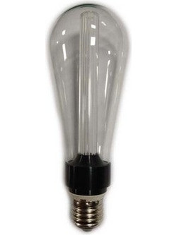 3W E27 Διακοσμητικός Λαμπτήρας LED Fiber ST64 Σε Θερμό Φως (2700K)