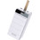 Wekome WP-269 Minre Series Power Bank 60000mAh 22.5W με 3 Θύρες USB-A & Θύρα USB-C Quick Charge 3.0 White