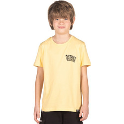 District75 Παιδικό T-Shirt Κοντομάνικο Κίτρινο 123KBSS-682-055