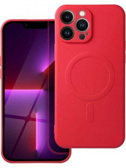 Θήκη κινητού Forcell Silicone MagSafe for iPhone 13 Pro Max Red